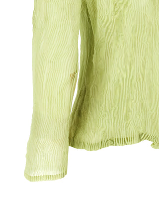 Issey Miyake Bicolor Polyester Cardigan