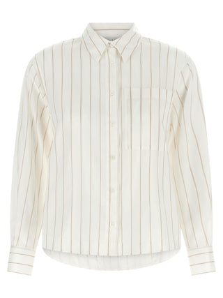 Peserico Beige Lyocell Blouse