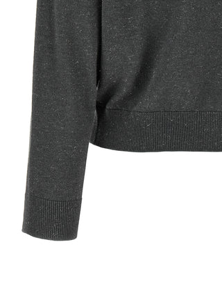Peserico Gray Virgin Wool Cardigan