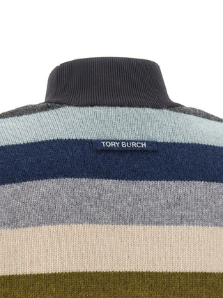Tory Burch Multicolor Wool Cardigan