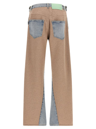 Haikure Multicolor Cotton Straight-Leg Jeans
