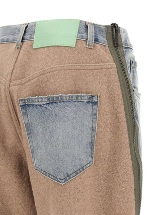 Haikure Multicolor Cotton Straight-Leg Jeans