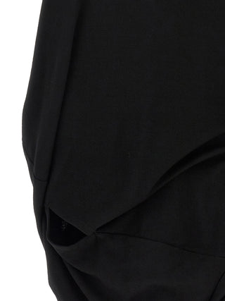 Junya Watanabe Black Wool Blouse