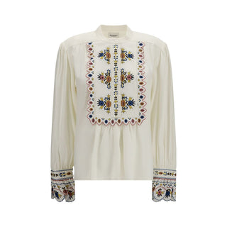 Isabel Marant Étoile White Viscose Blouse