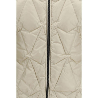 Moose Knuckles Beige Nylon Full-Length Jacket