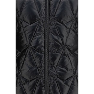 Moose Knuckles Black Nylon Full-Length Jacket