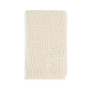 Moncler Beige Wool Oves Aries Scarf
