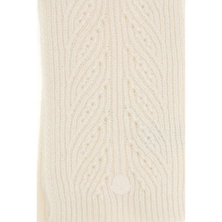Moncler Beige Wool Oves Aries Scarf
