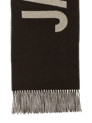 Jacquemus Brown Wool Foulard