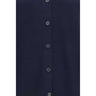 'S Max Mara Blue Wool Oves Aries Cardigan