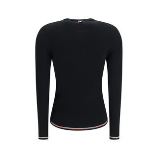 Thom Browne Black Wool Oves Aries Cardigan