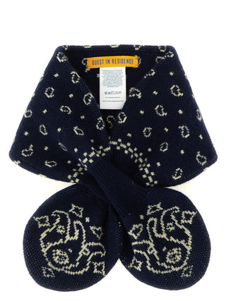 Guest in Residence Blue Wool Foulard