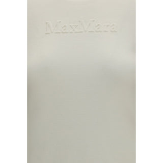 Max Mara White Wool Oves Aries Sweatshirt