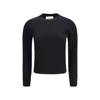 Ami Paris Black Wool Oves Aries Sweatshirt