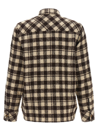 Moncler Brown Wool Blouse