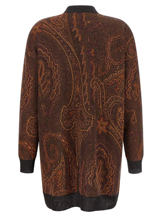 Etro Brown Viscose Cardigan