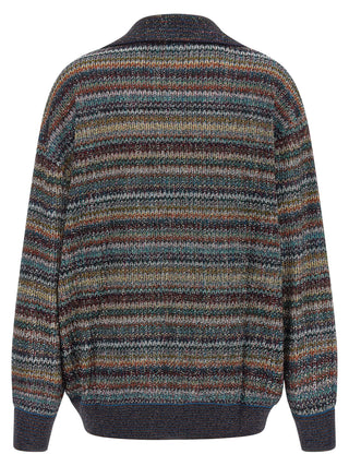 Missoni Multicolor Viscose Polo Shirt
