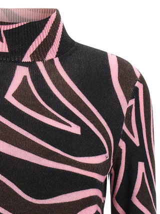 Emilio Pucci Multicolor Wool Cardigan