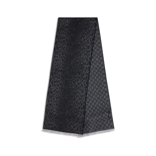 Gucci Gray Wool Oves Aries Scarf