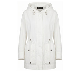 Mr&Mrs Italy White Cotton Women Jacket