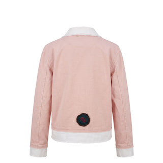 Mr&Mrs Italy Pink Cotton Women's Jacket