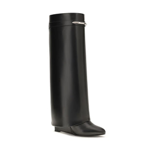 Givenchy Black Calf Leather Bos Taurus Ankle Boots