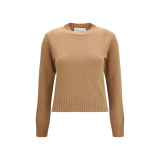 Ami Paris Brown Wool Oves Aries Sweatshirt