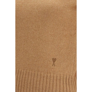 Ami Paris Brown Wool Oves Aries Sweatshirt