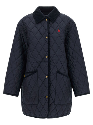 Polo Ralph Lauren Blue Polyester Full-Length Jacket
