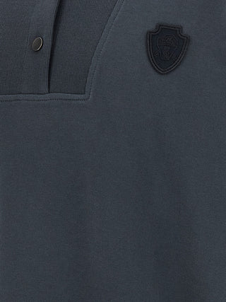 Brunello Cucinelli Blue Cotton Sweatshirt