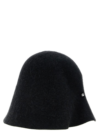Jacquemus Black Merino Wool Hat