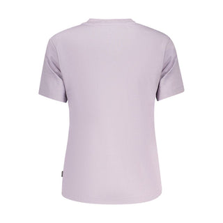 Converse Violet Cotton Women's T-Shirt