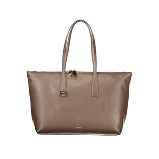 Furla Brown Leather Women's Bag