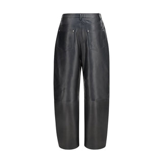 Arma Black Leather Pants