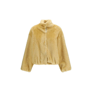 Forte_Forte Gold Modacrylic Bomber