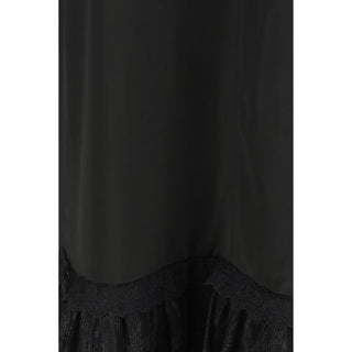 Ganni Black Acetate Casual Dress