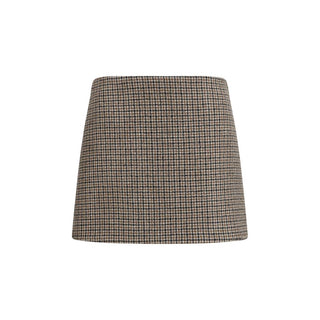 P.A.R.O.S.H. Brown Wool Oves Aries Mini Skirt