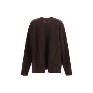 Golden Goose Brown Wool Oves Aries Cardigan