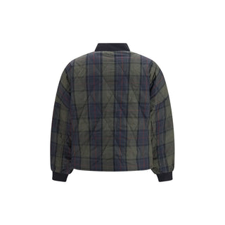 Barbour Black Polyester Bomber