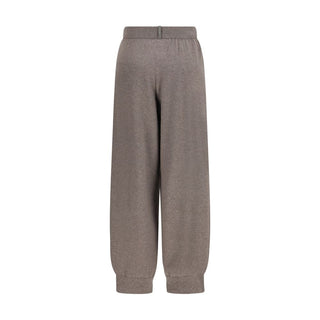 Fabiana Filippi Gray Wool Oves Aries Casual Pants
