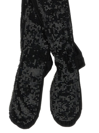 P.A.R.O.S.H. Black Polyamide Socks