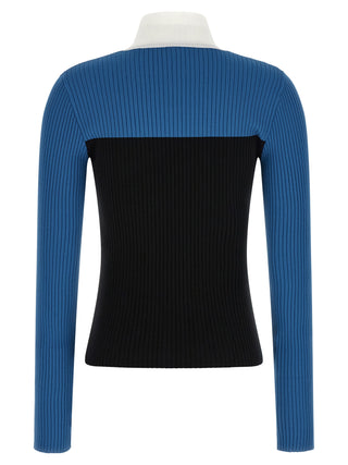 Courrèges Multicolor Viscose Cardigan