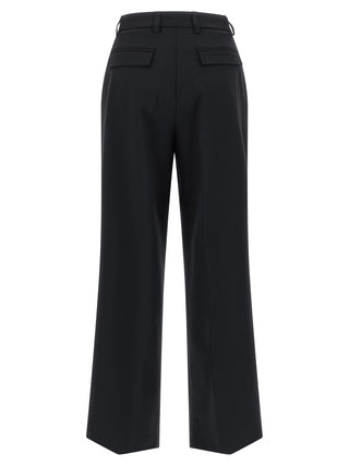 THELATEST Blue Polyester Casual Pants