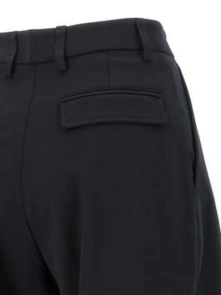 THELATEST Blue Polyester Casual Pants