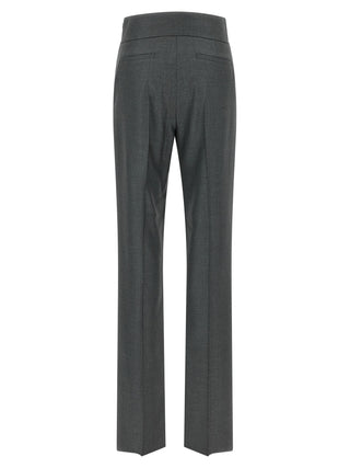 Valentino Garavani Gray Virgin Wool Dress Pants