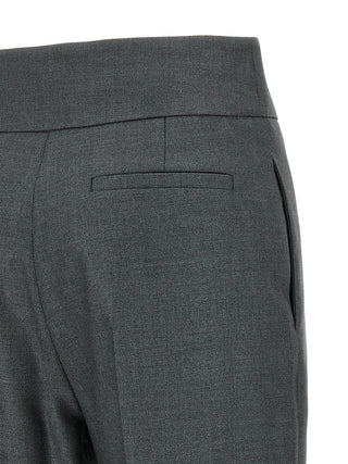 Valentino Garavani Gray Virgin Wool Dress Pants
