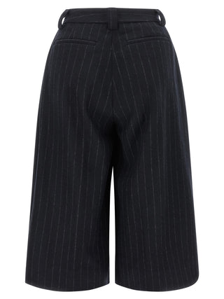 THELATEST Blue Polyamide Bermuda Shorts