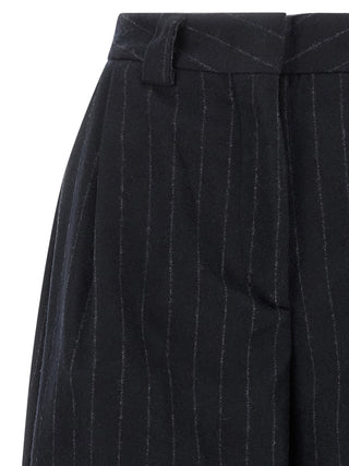 THELATEST Blue Polyamide Bermuda Shorts