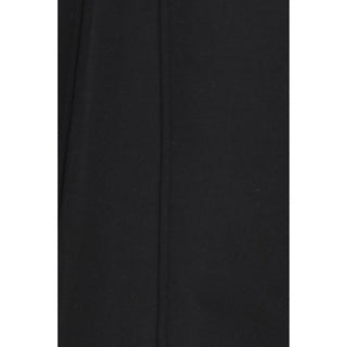 Nissa Black Polyester Casual Pants