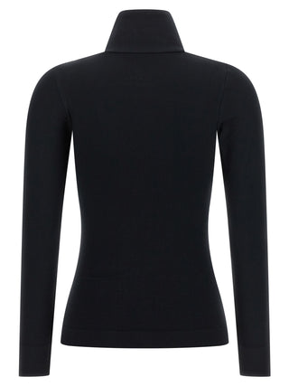 PERFECT MOMENT Black Modal Long Sleeve T-Shirt